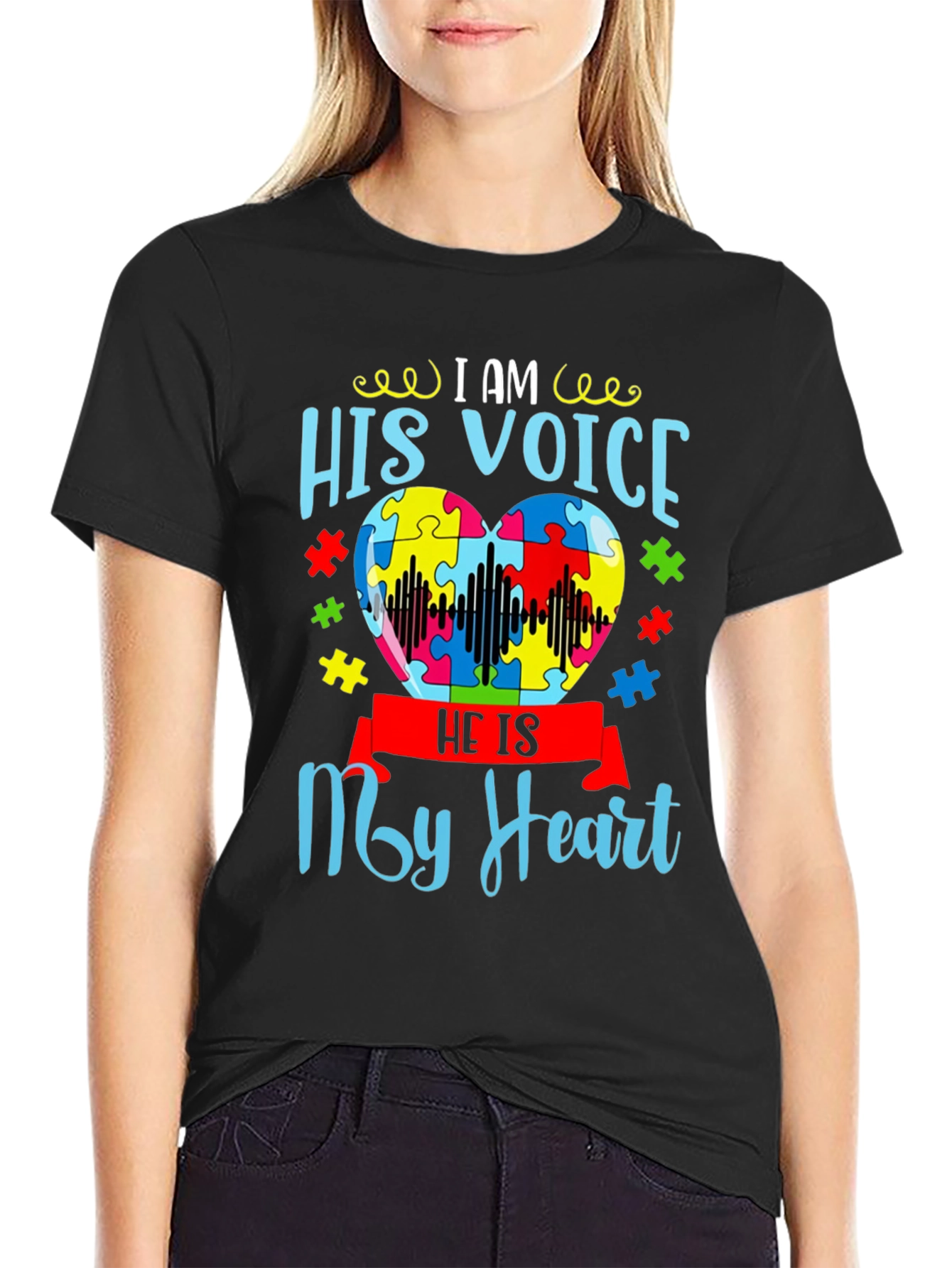 I am His Voice Autism Awareness T-Shirt