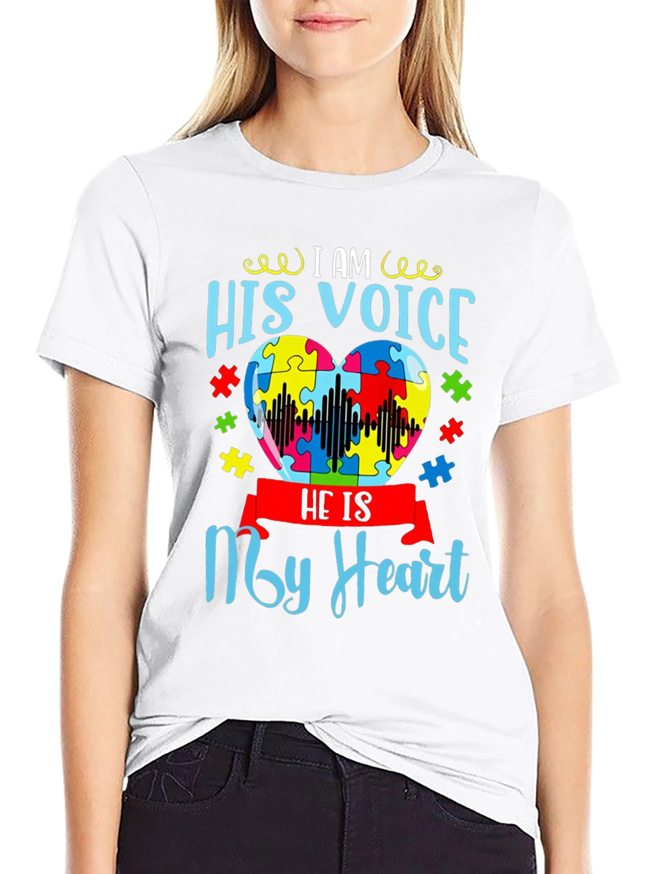 I am His Voice Autism Awareness T-Shirt