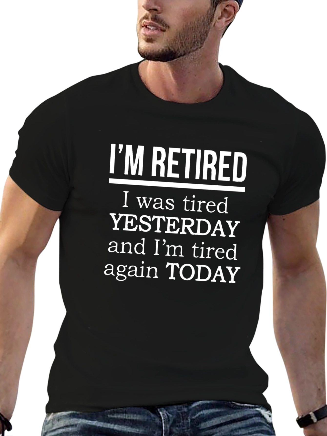 Im Retired Funny Graphic T-Shirt