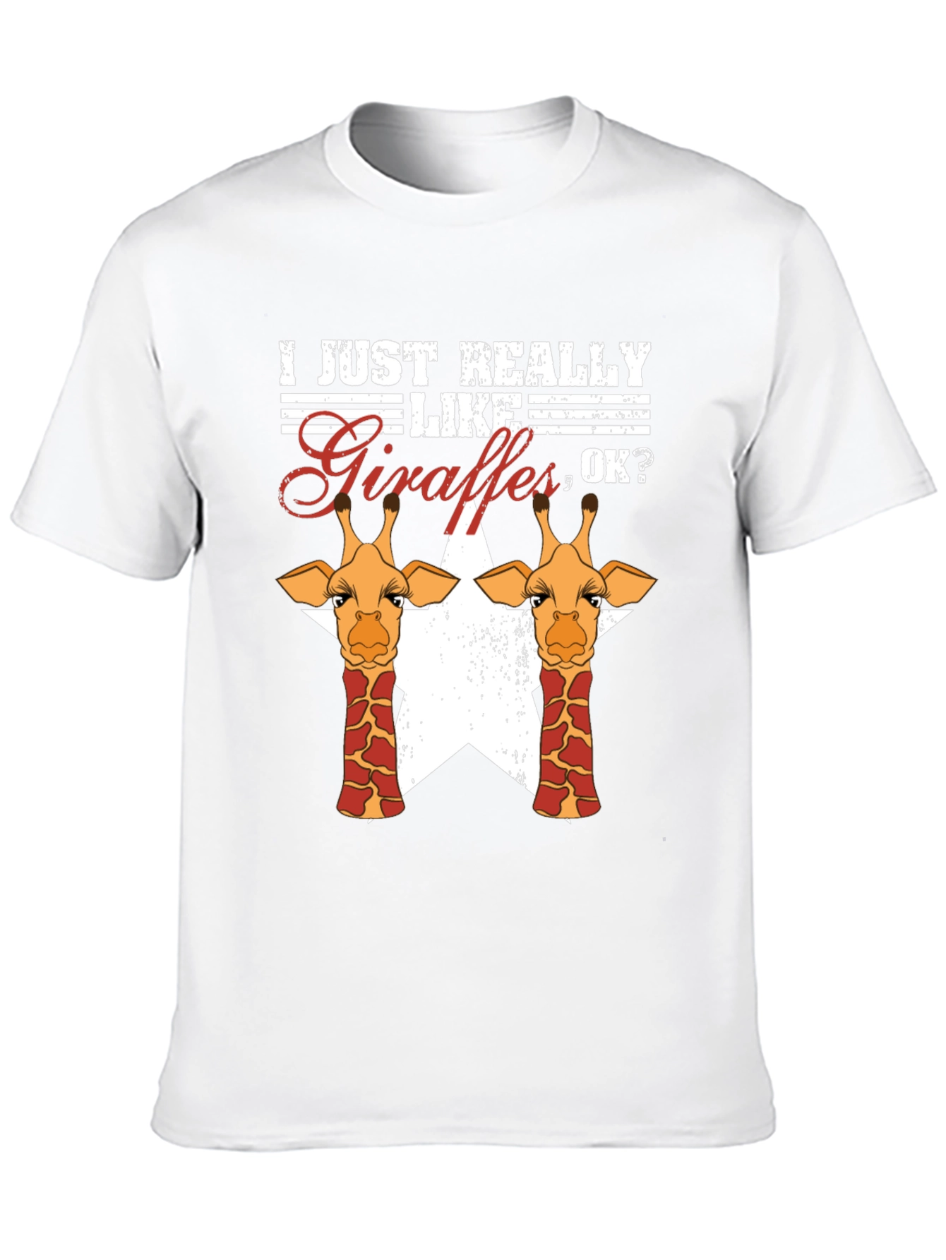 Giraffe Lover Graphic T-Shirt