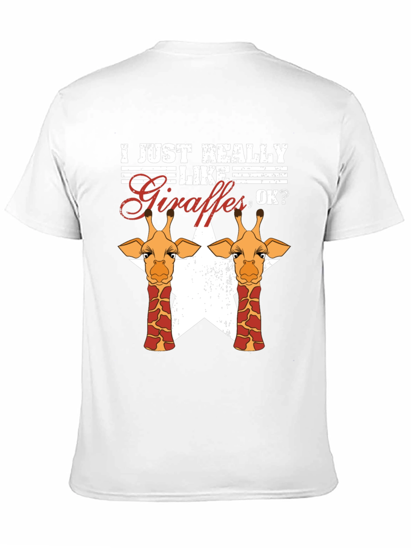 Giraffe Lover Graphic T-Shirt