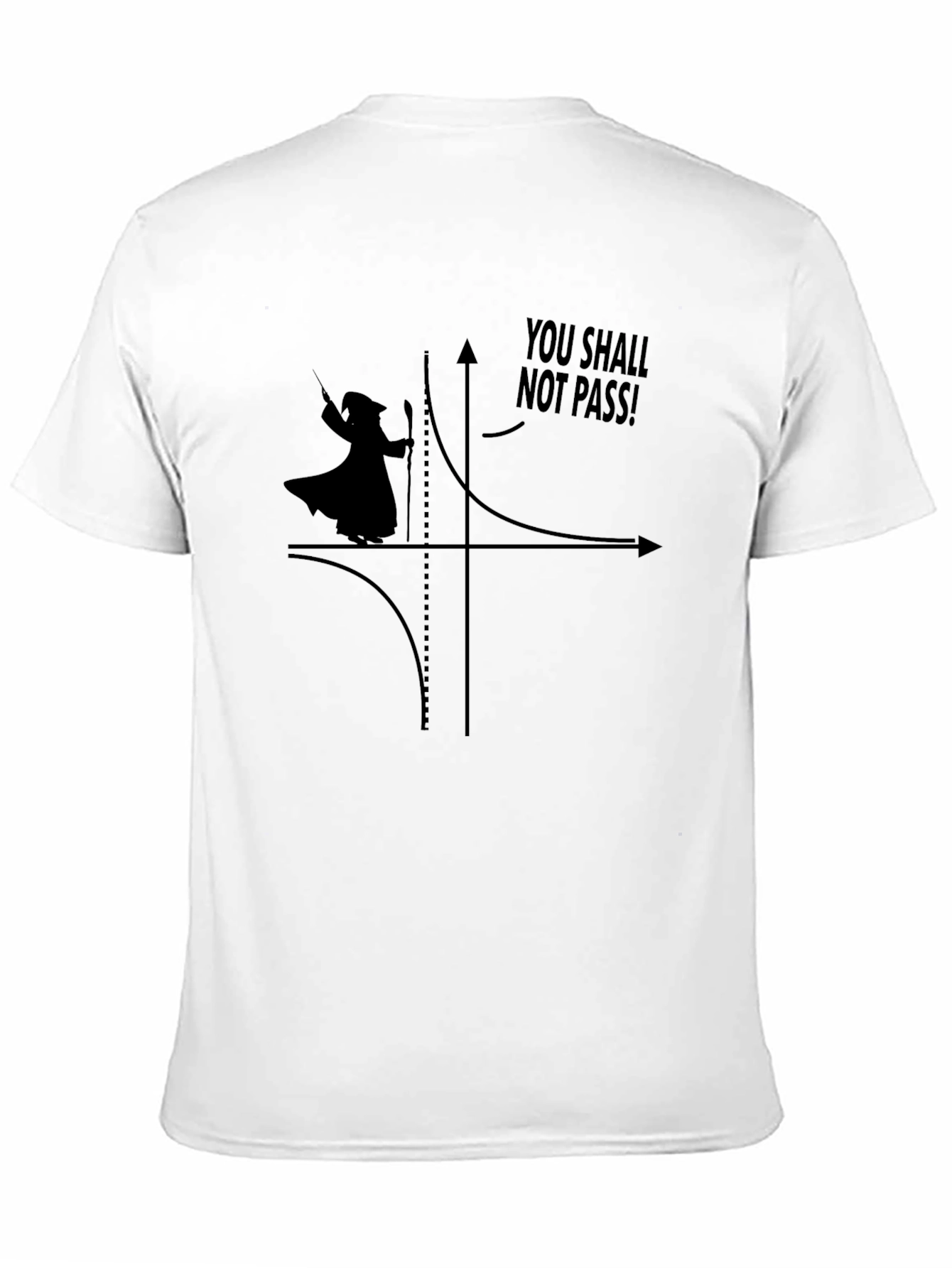You Shall Not Pass! T-Shirt - Funny Math Tee