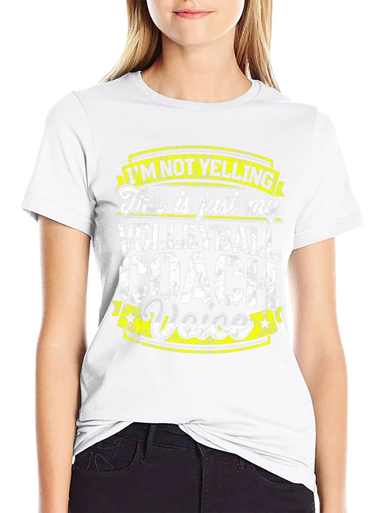 Volleyball Coach Voice T-Shirt - Funny Gift