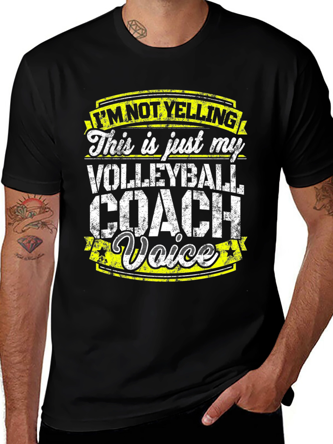 Volleyball Coach Voice T-Shirt - Funny Gift