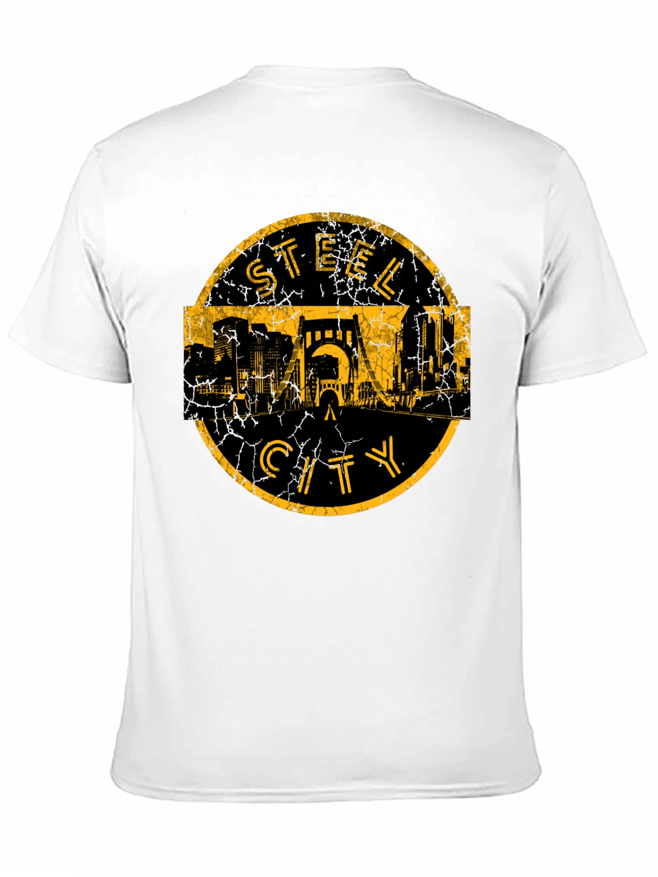 Steel City T-Shirt - Mens Black Graphic Tee