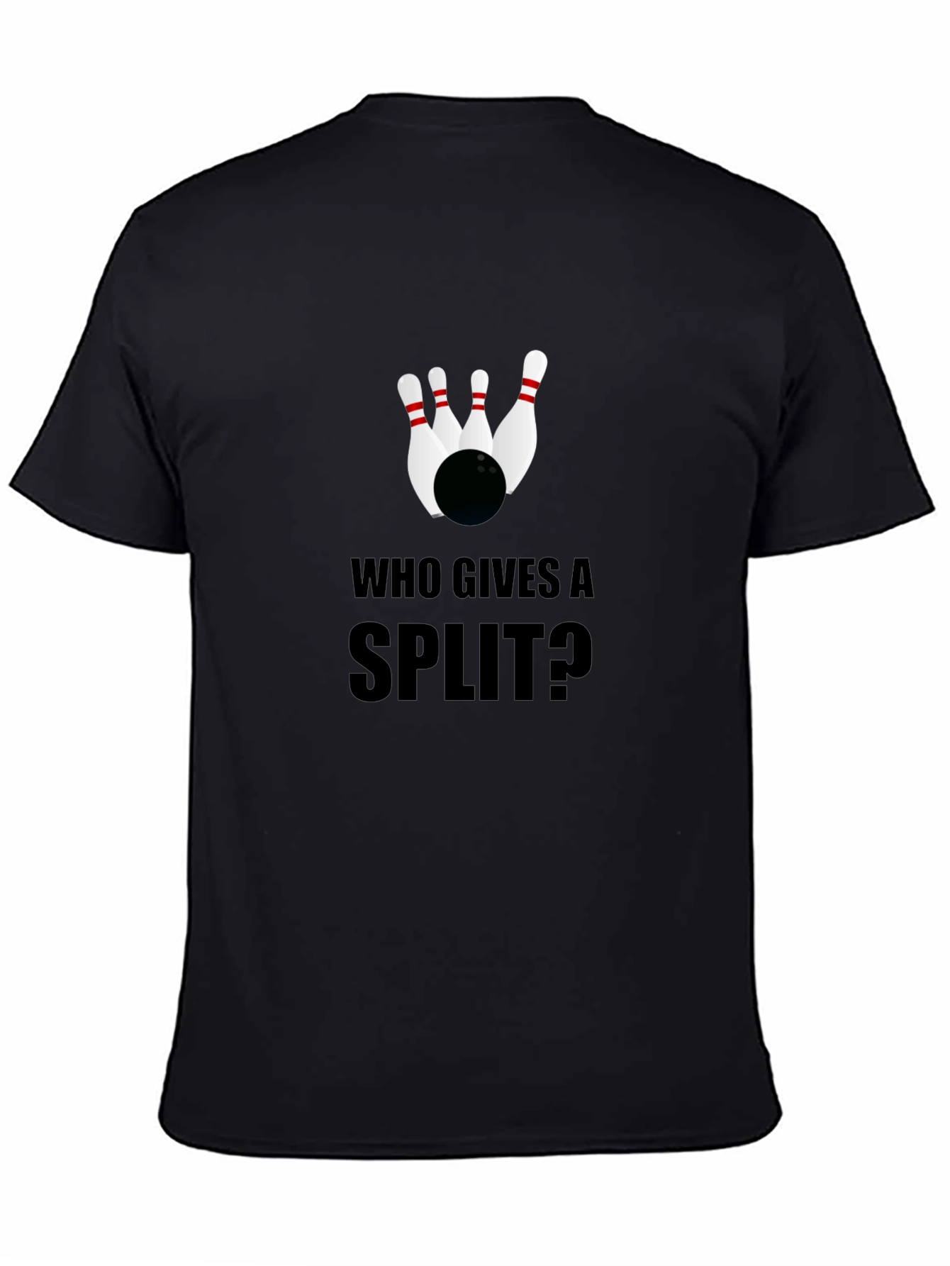 Bowling Split Graphic Tee - Who Gives a Split?