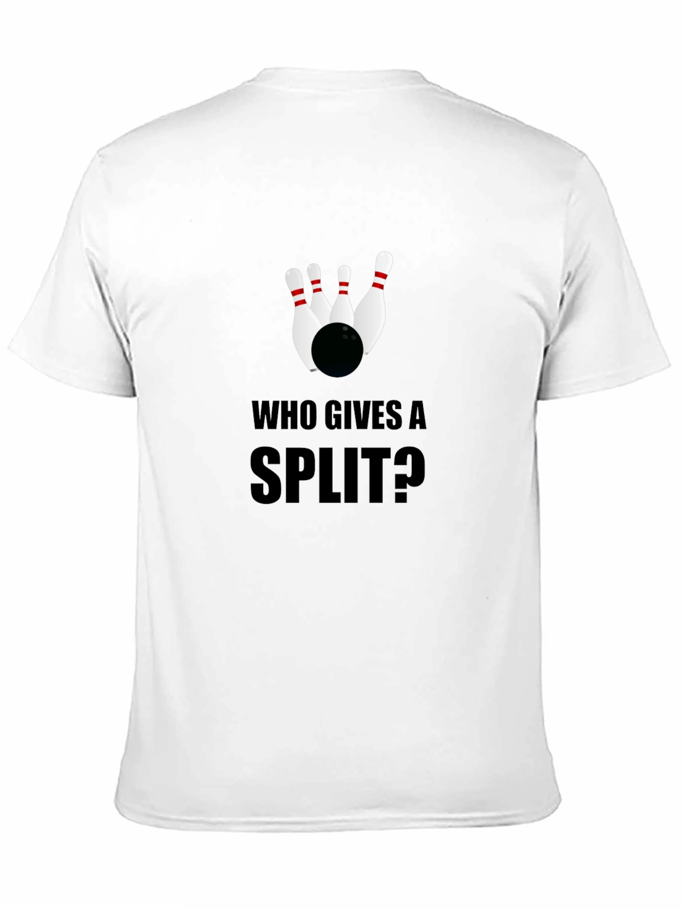 Bowling Split Graphic Tee - Who Gives a Split?