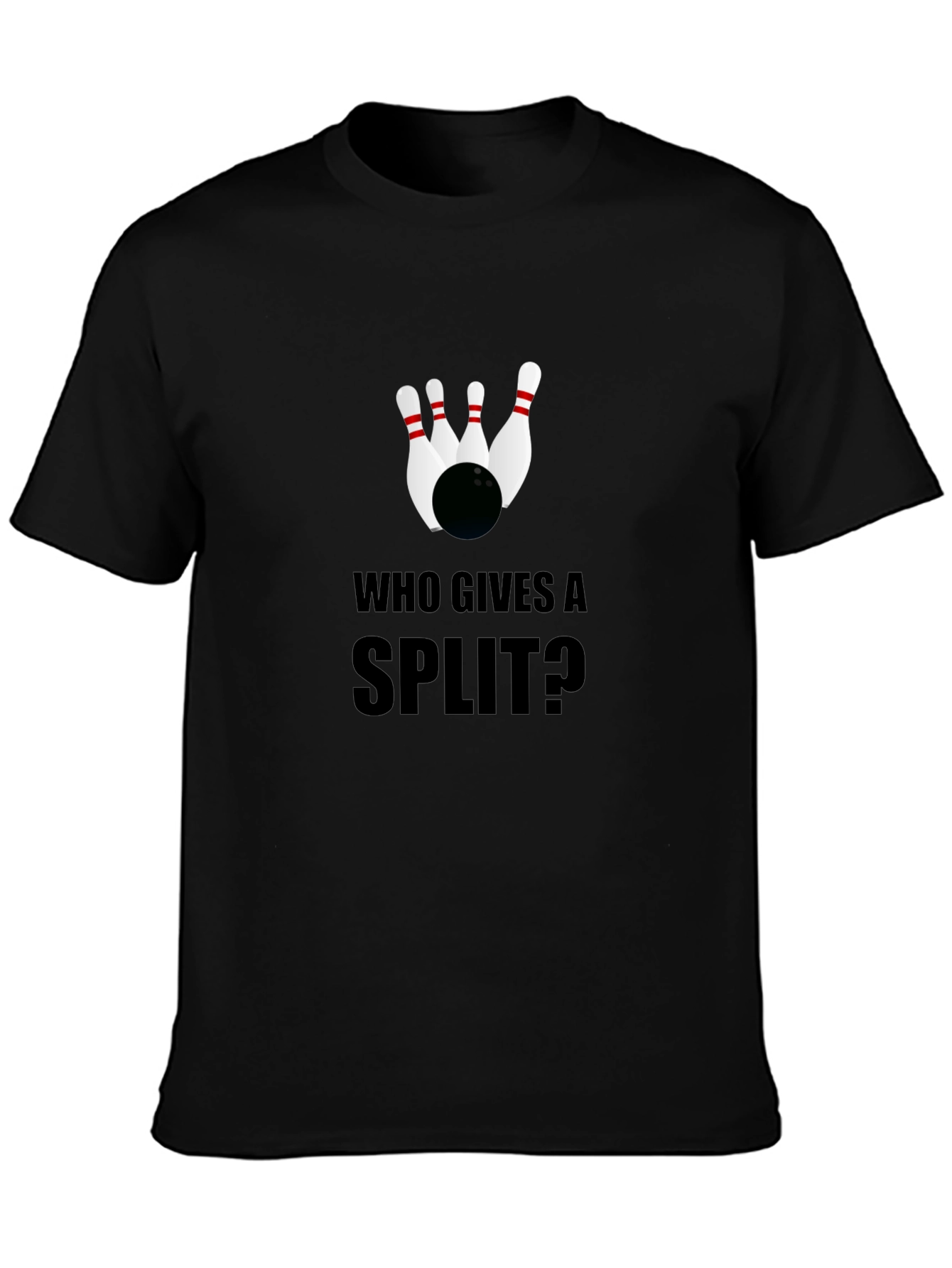 Bowling Split Graphic Tee - Who Gives a Split?