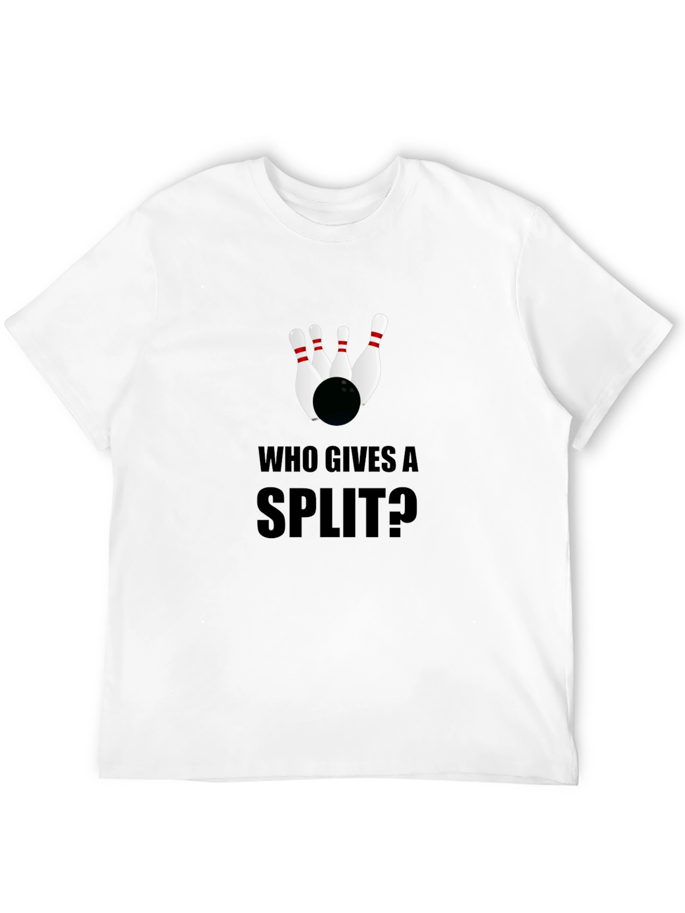 Bowling Split Graphic Tee - Who Gives a Split?