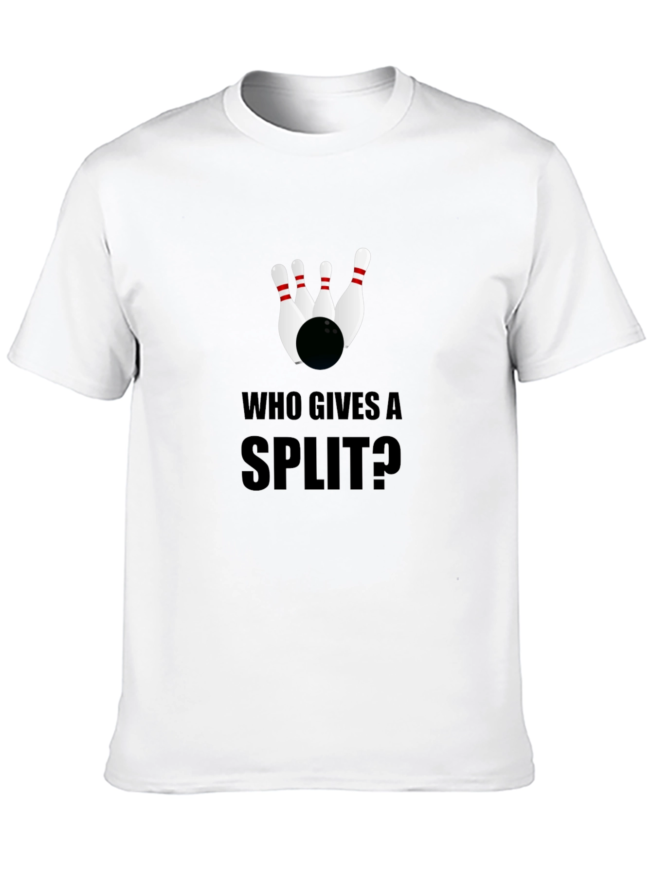 Bowling Split Graphic Tee - Who Gives a Split?