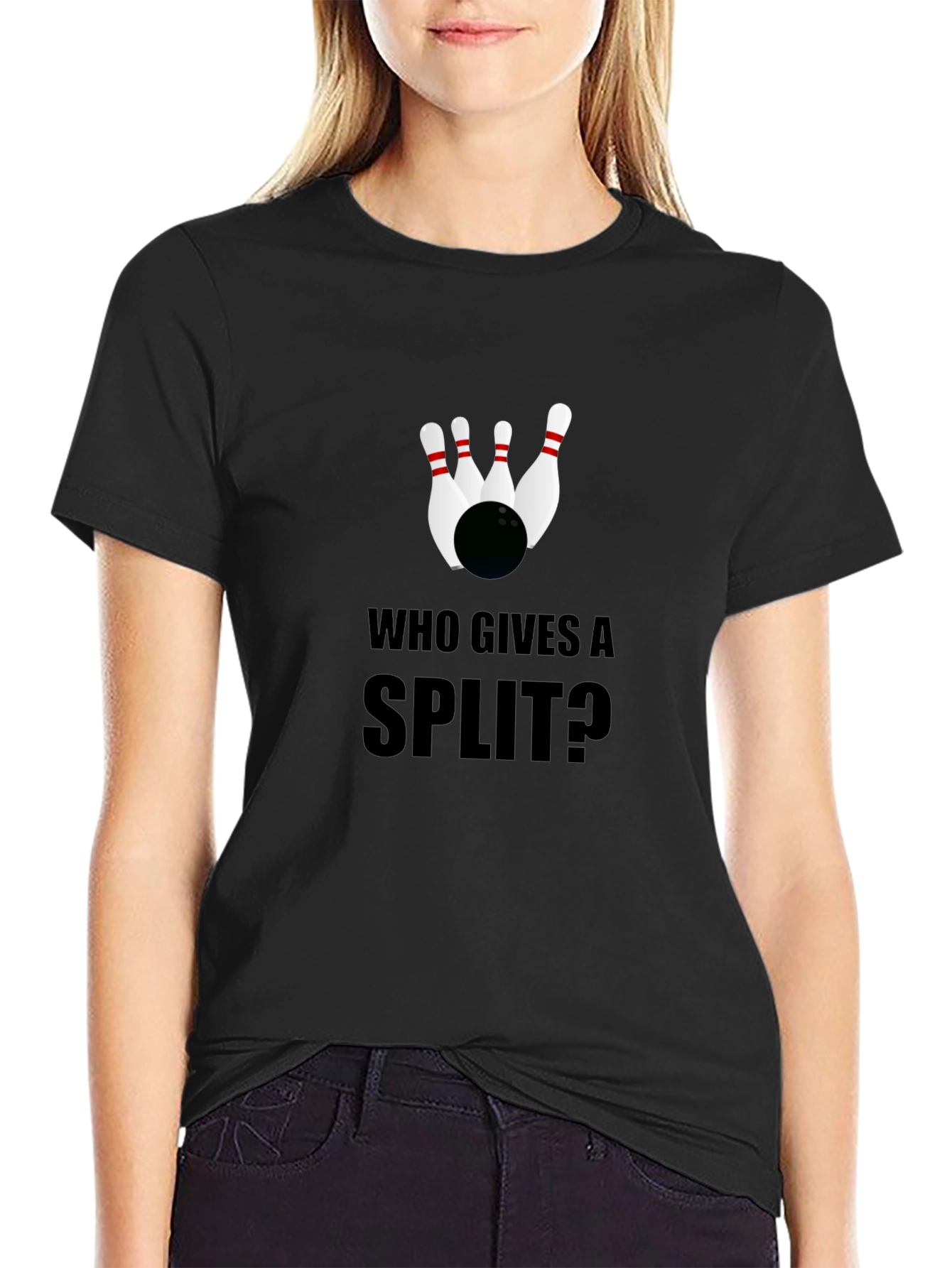 Bowling Split Graphic Tee - Who Gives a Split?