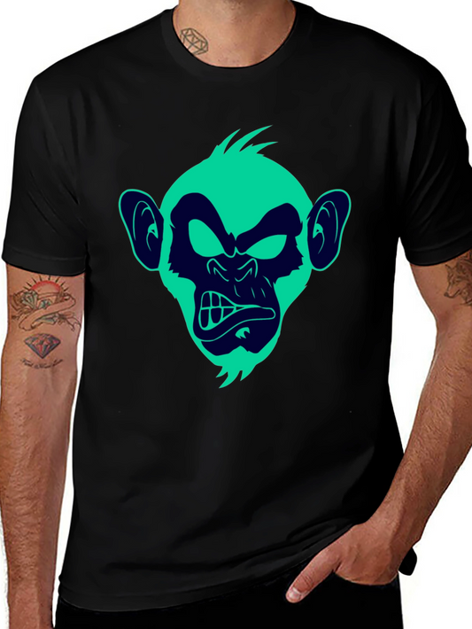 Monkey Graphic T-Shirt - Funky Ape Design