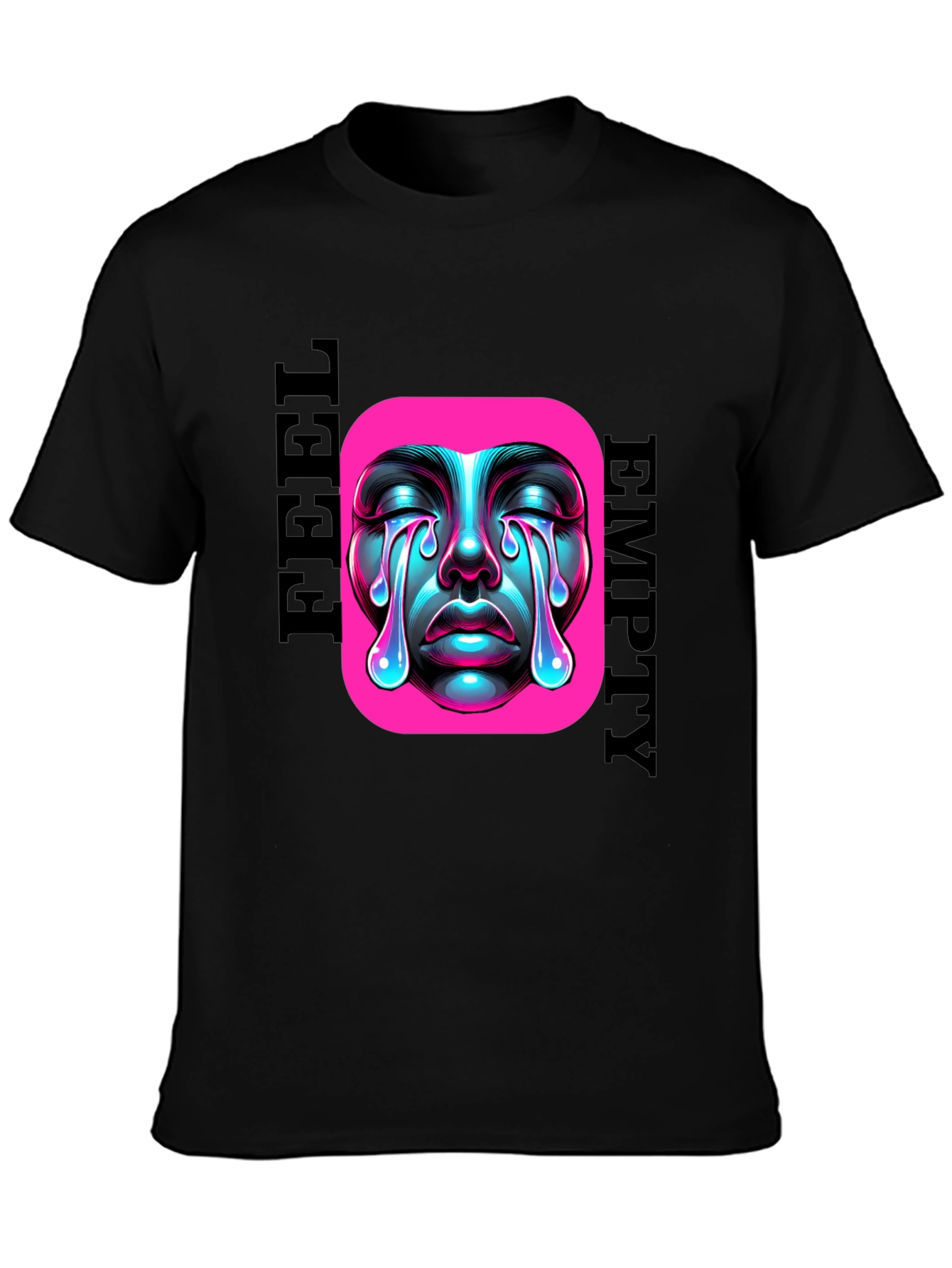 Emotional Drip Graphic Tee - Feel Empty