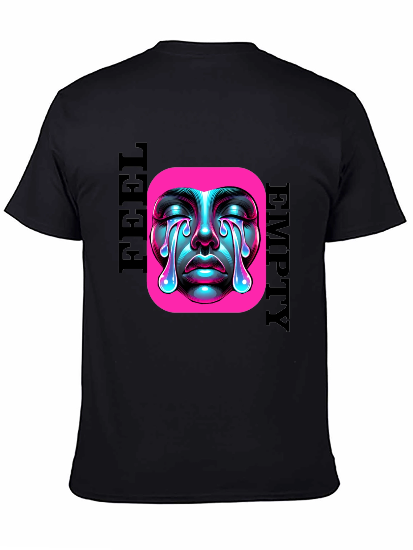 Emotional Drip Graphic Tee - Feel Empty