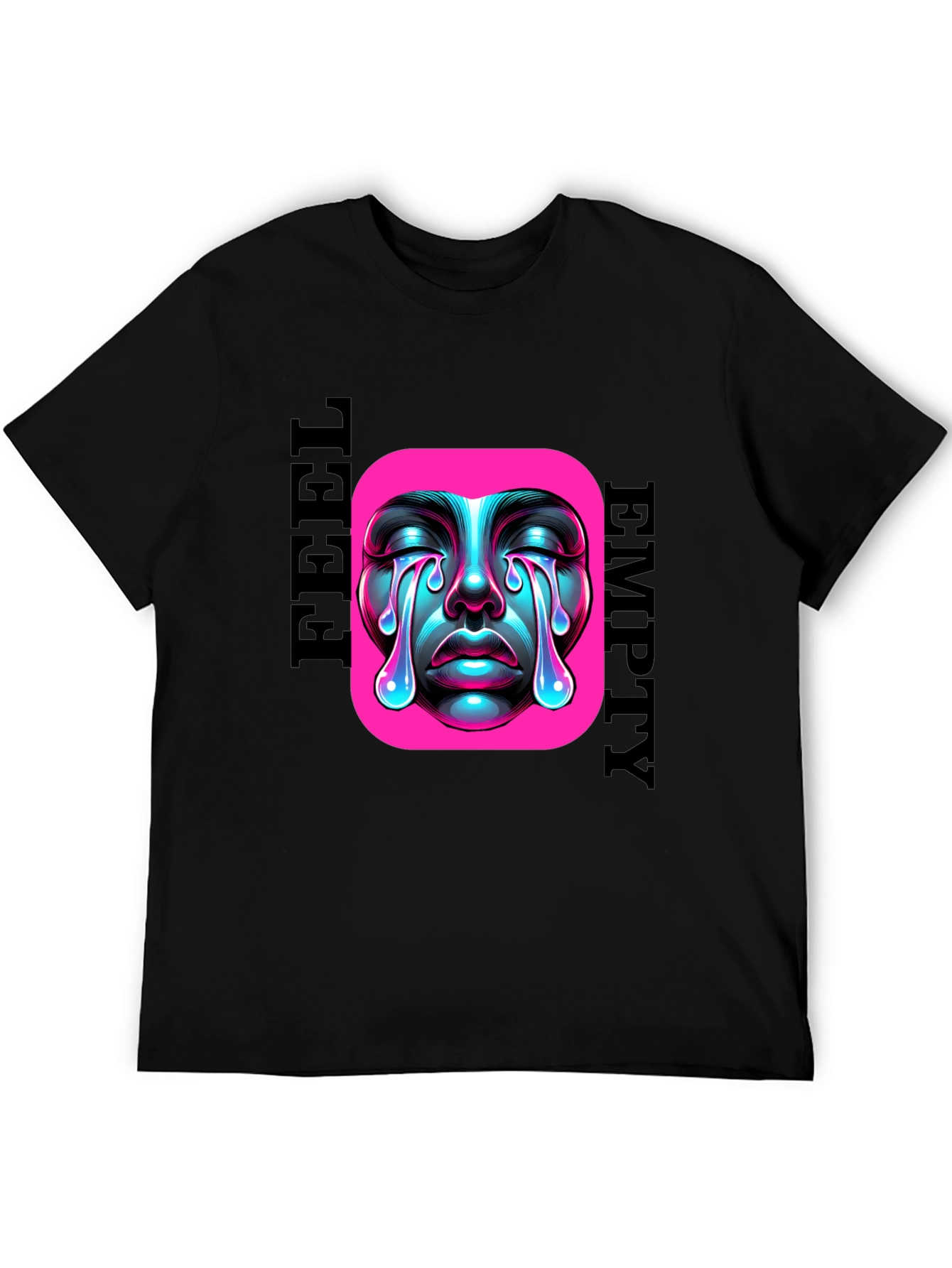 Emotional Drip Graphic Tee - Feel Empty