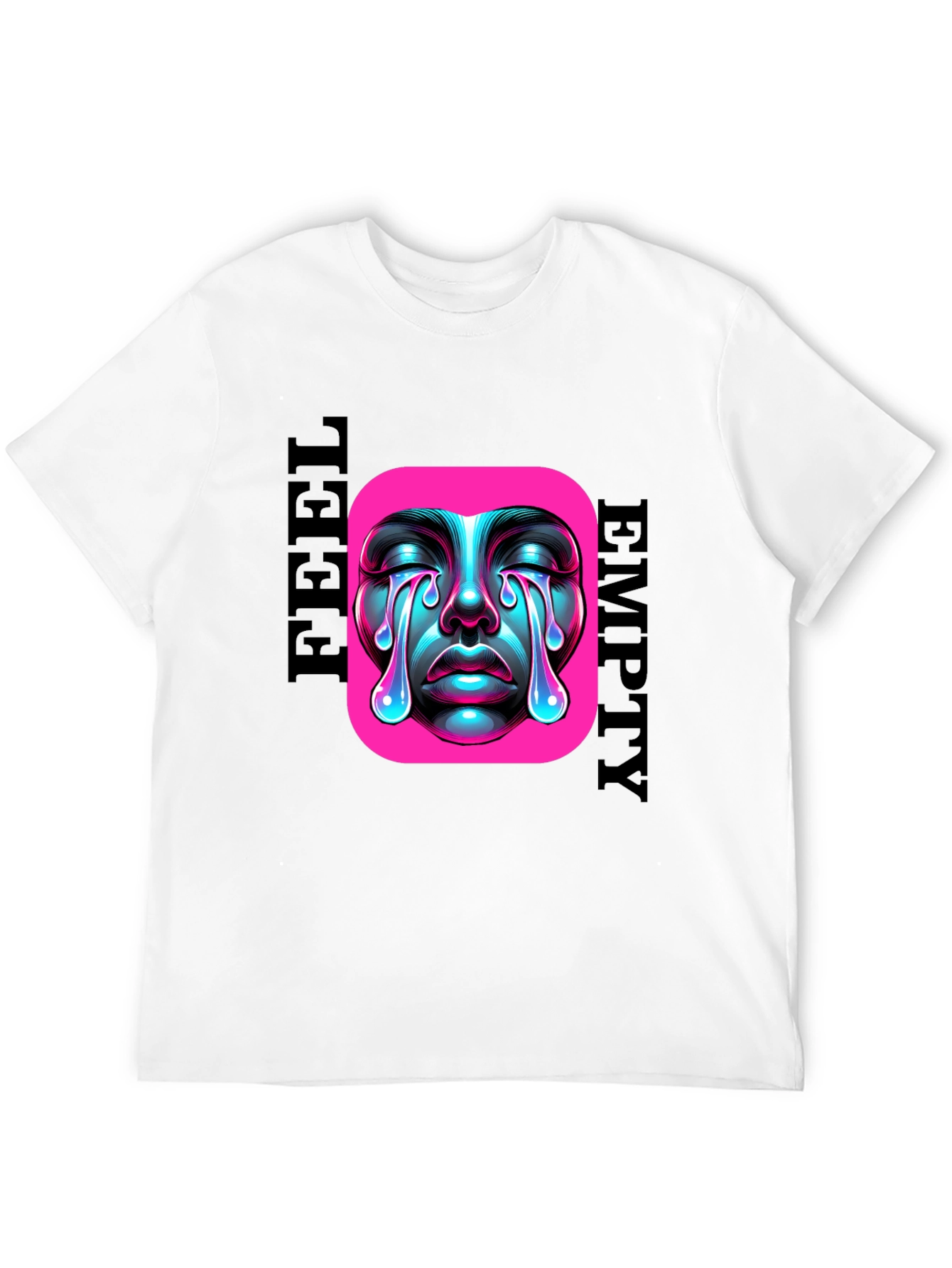 Emotional Drip Graphic Tee - Feel Empty