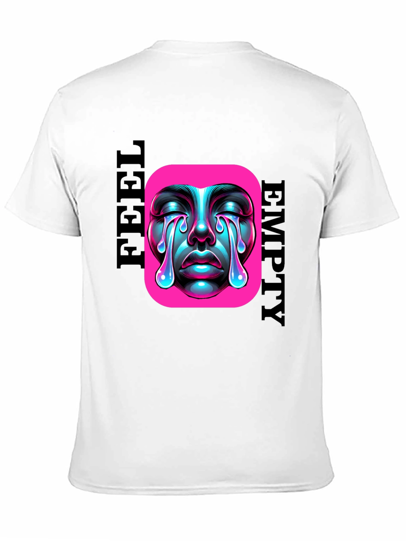 Emotional Drip Graphic Tee - Feel Empty