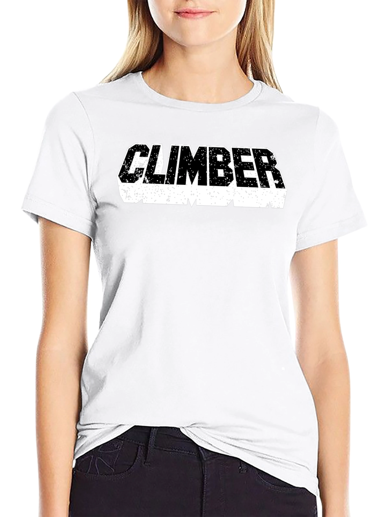 Climber Graphic Tee - Bold Black Shirt
