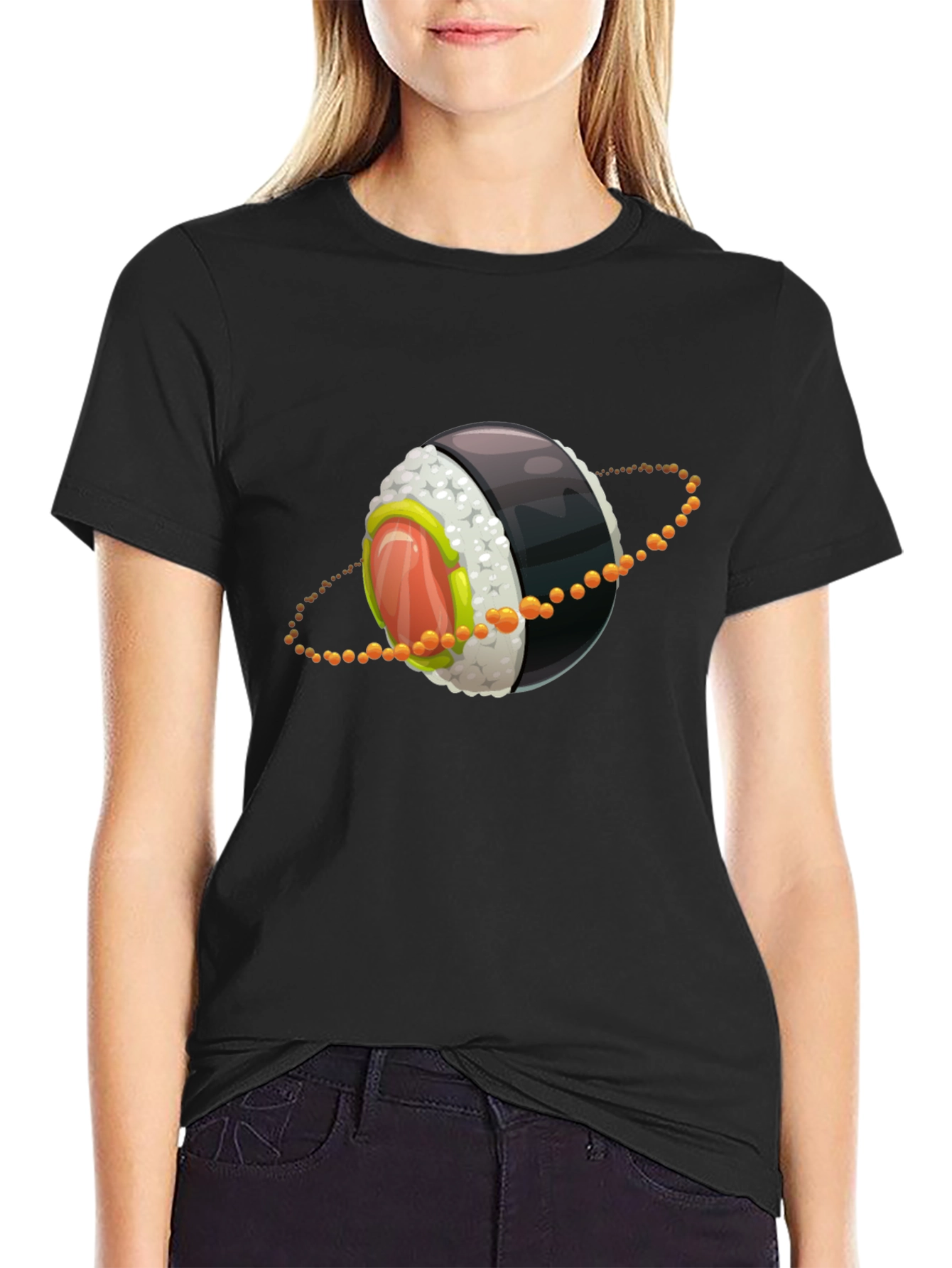 Sushi Planet T-Shirt - Unique Graphic Tee