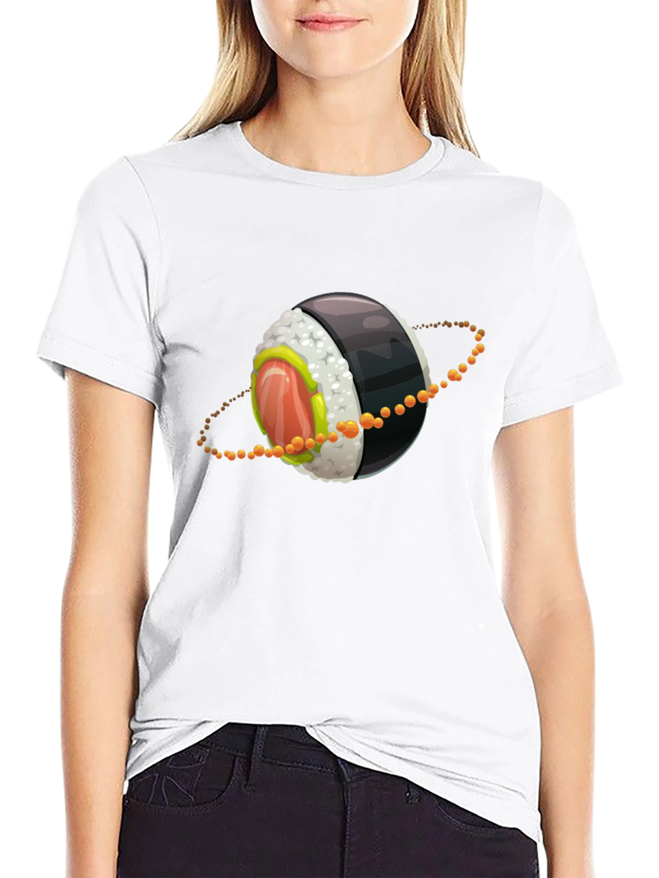 Sushi Planet T-Shirt - Unique Graphic Tee