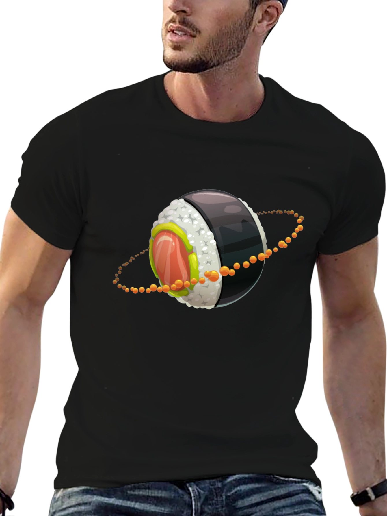 Sushi Planet T-Shirt - Unique Graphic Tee