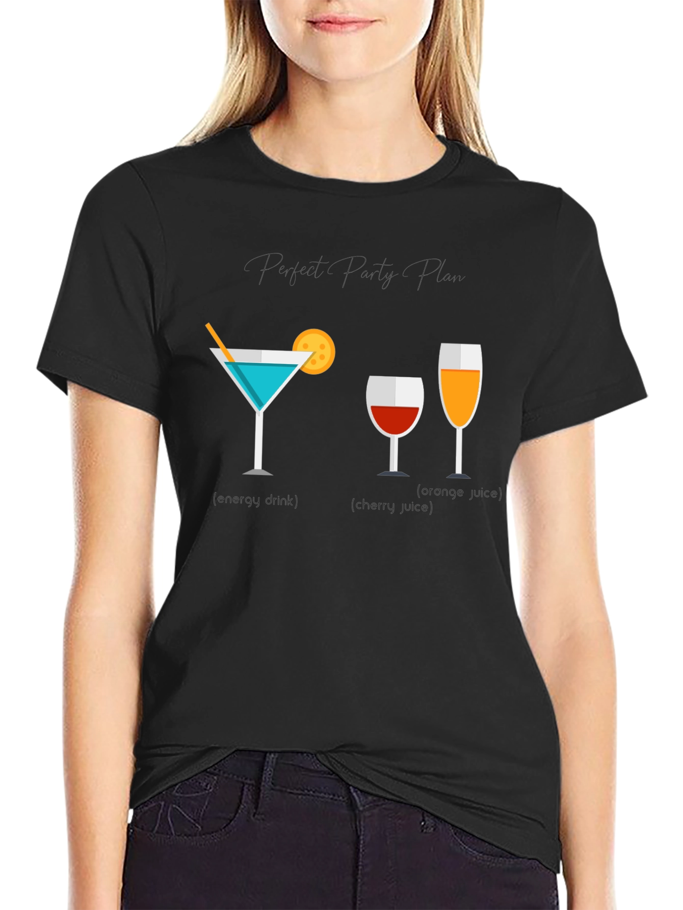 Cocktail Graphic Tee - Drink Lovers T-Shirt