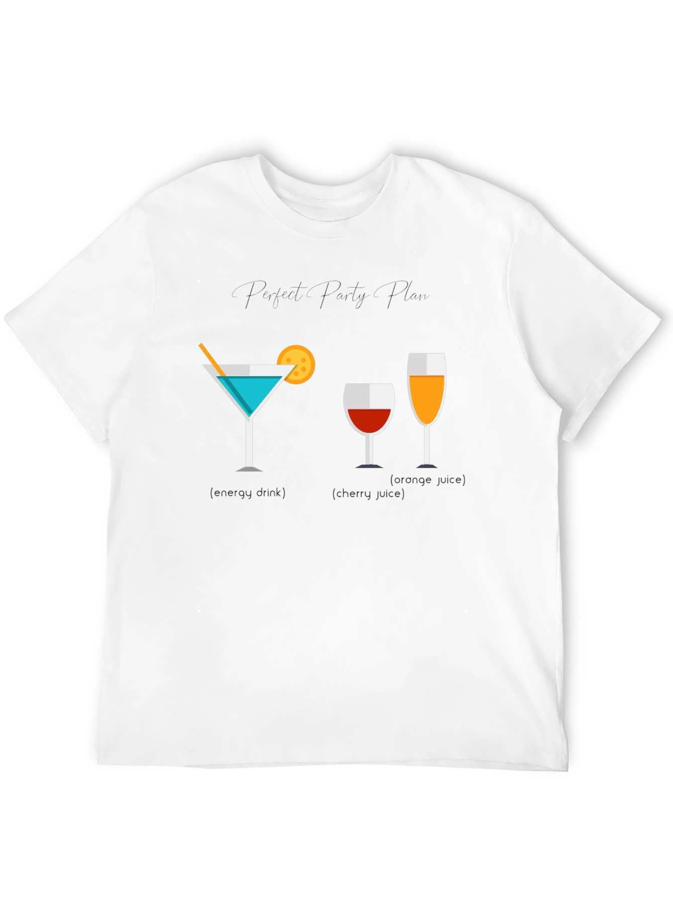 Cocktail Graphic Tee - Drink Lovers T-Shirt