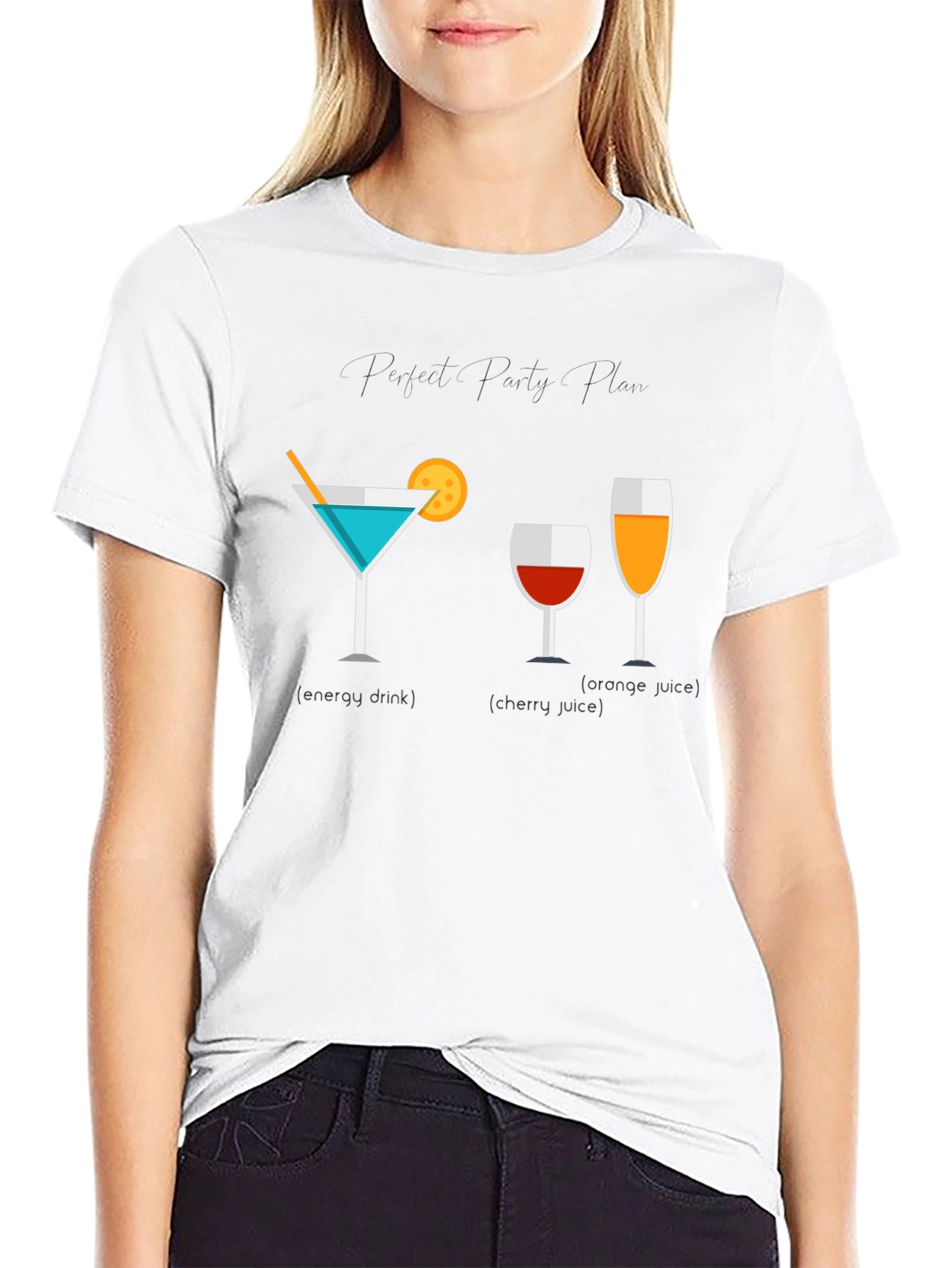 Cocktail Graphic Tee - Drink Lovers T-Shirt