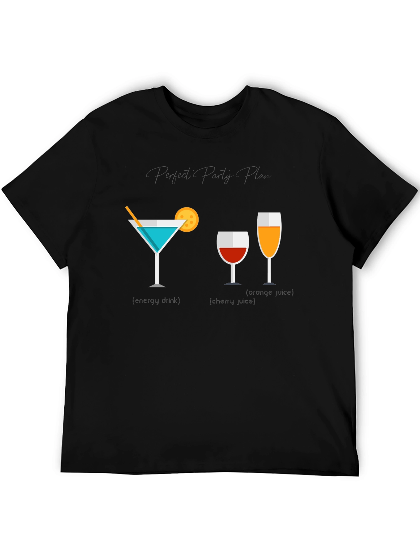 Cocktail Graphic Tee - Drink Lovers T-Shirt