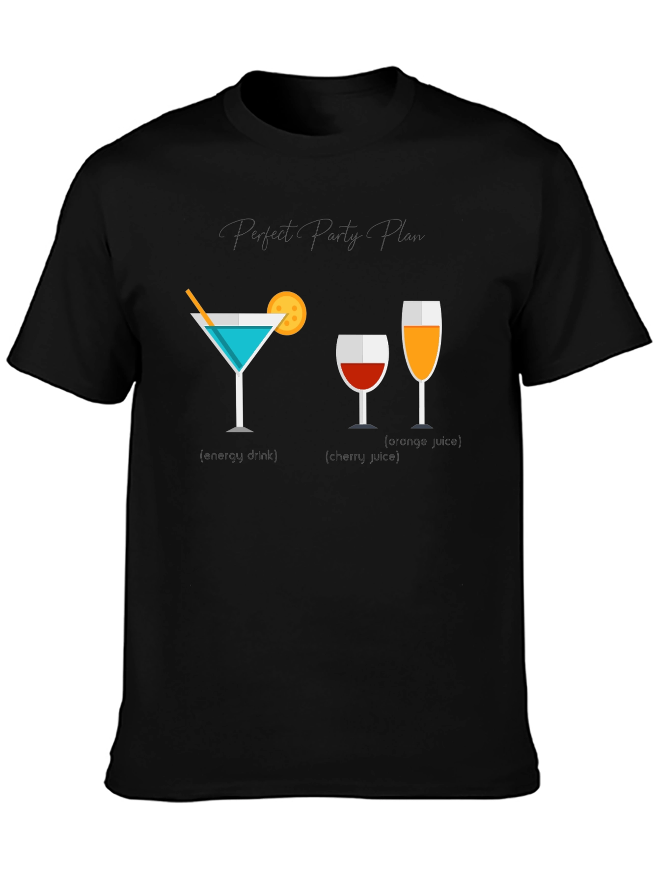 Cocktail Graphic Tee - Drink Lovers T-Shirt