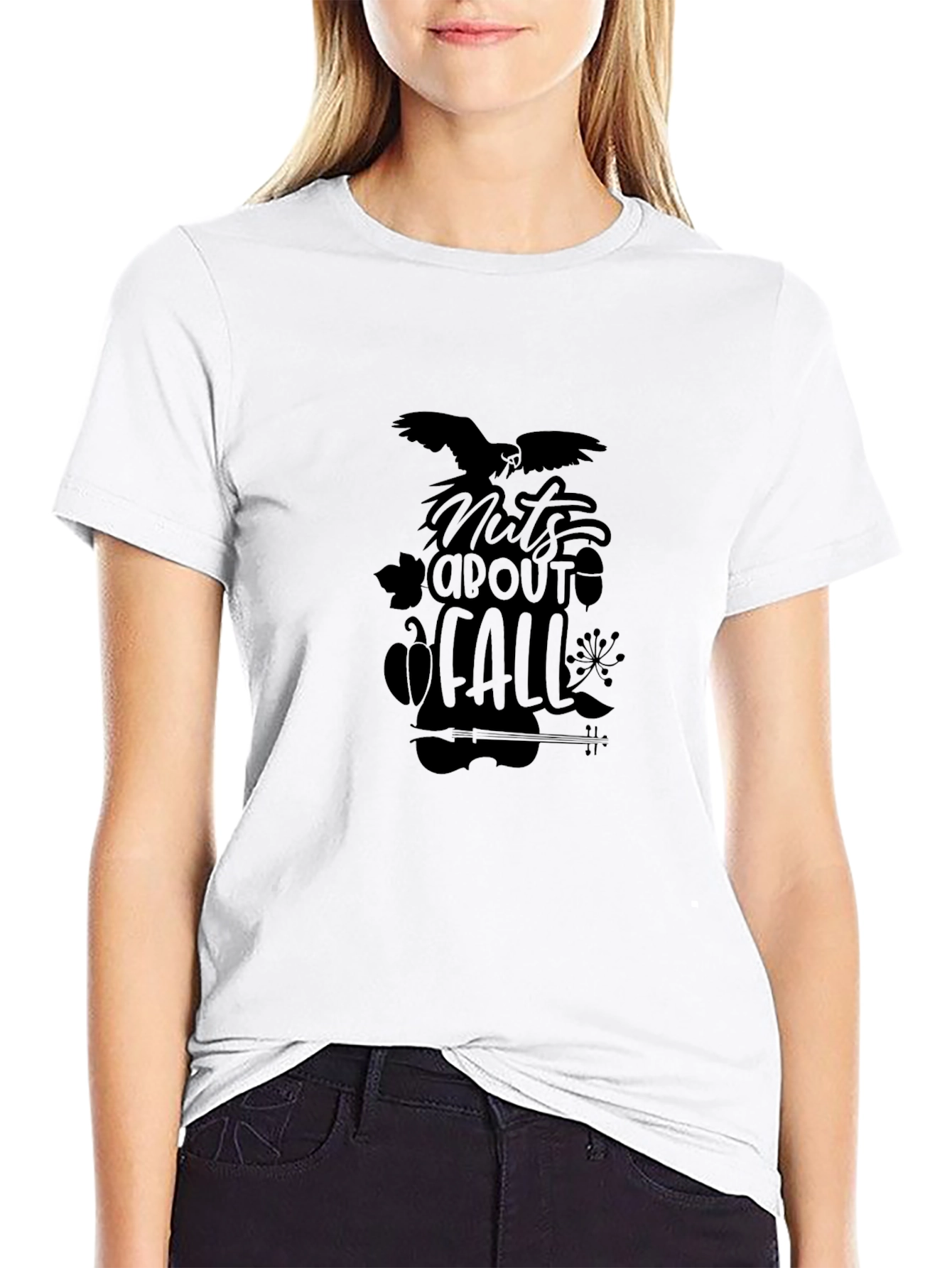 Nuts About Fall Graphic Tee - Unisex T-Shirt