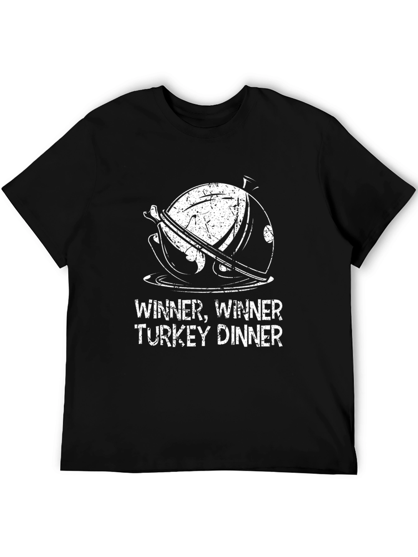 Winner Winner Turkey Dinner Black T-Shirt