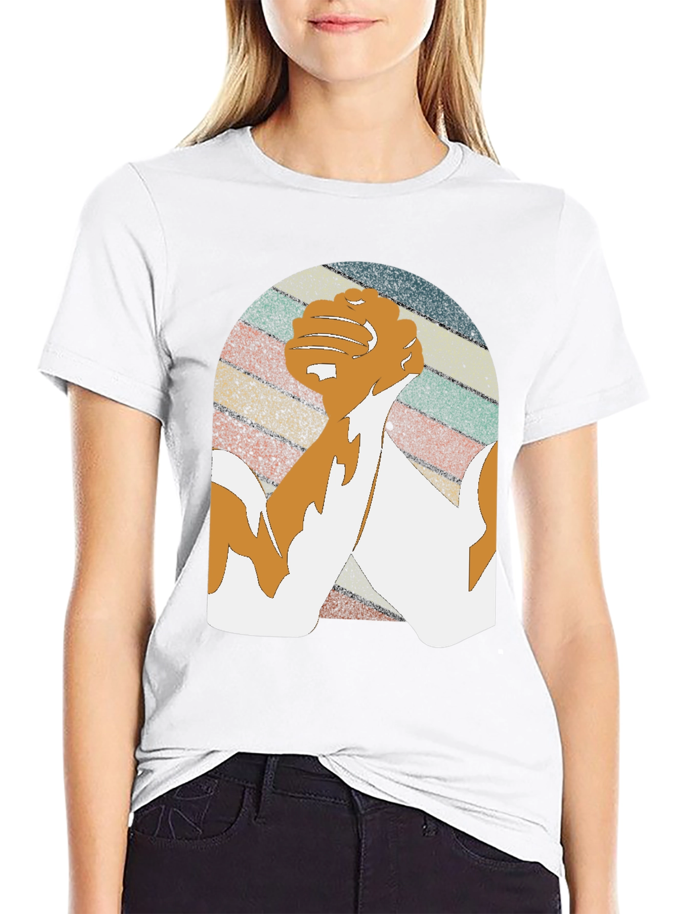 Retro Arm Wrestling T-Shirt