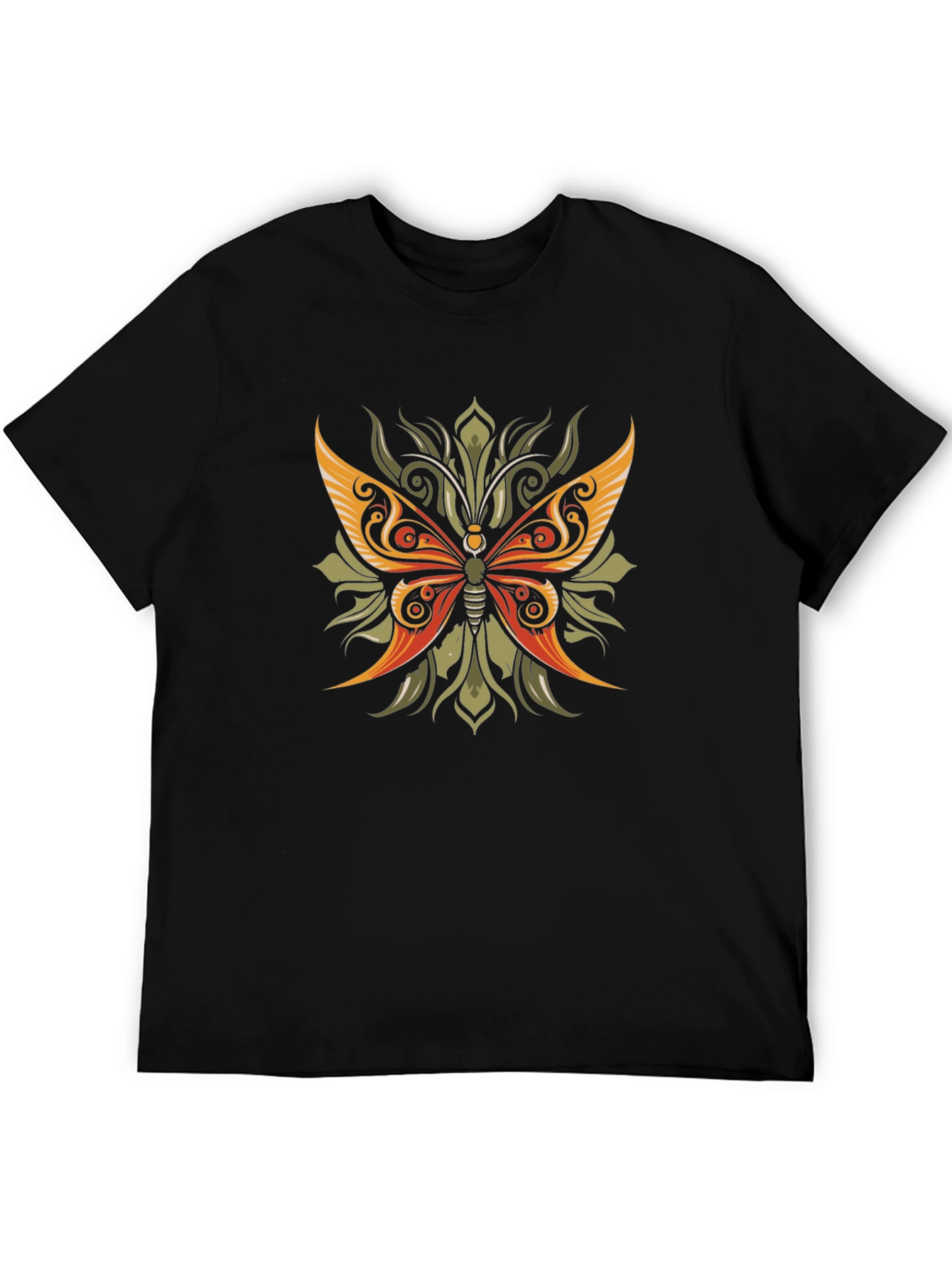 Butterfly Graphic Tee - Black