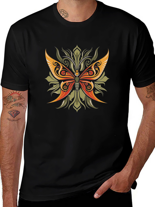 Butterfly Graphic Tee - Black