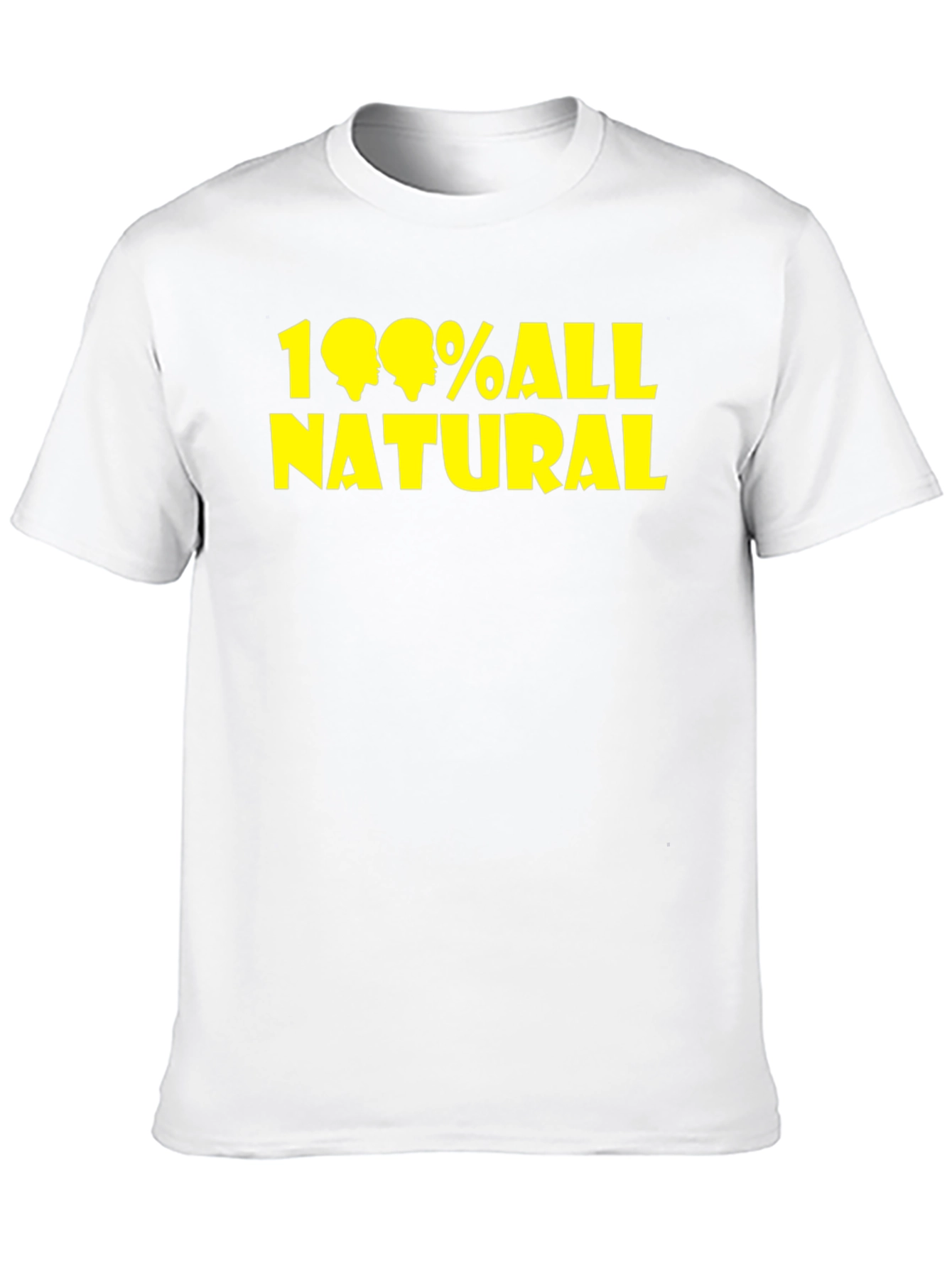 100% All Natural Graphic Tee - Black