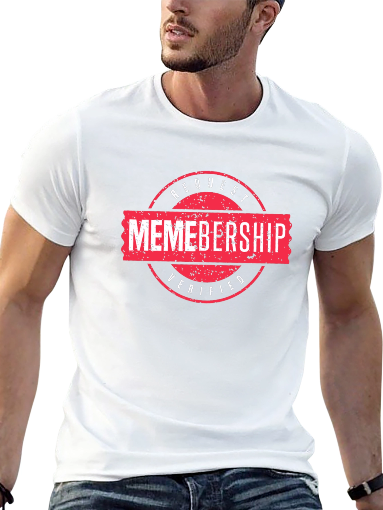 Memborship Request Verified Black T-Shirt
