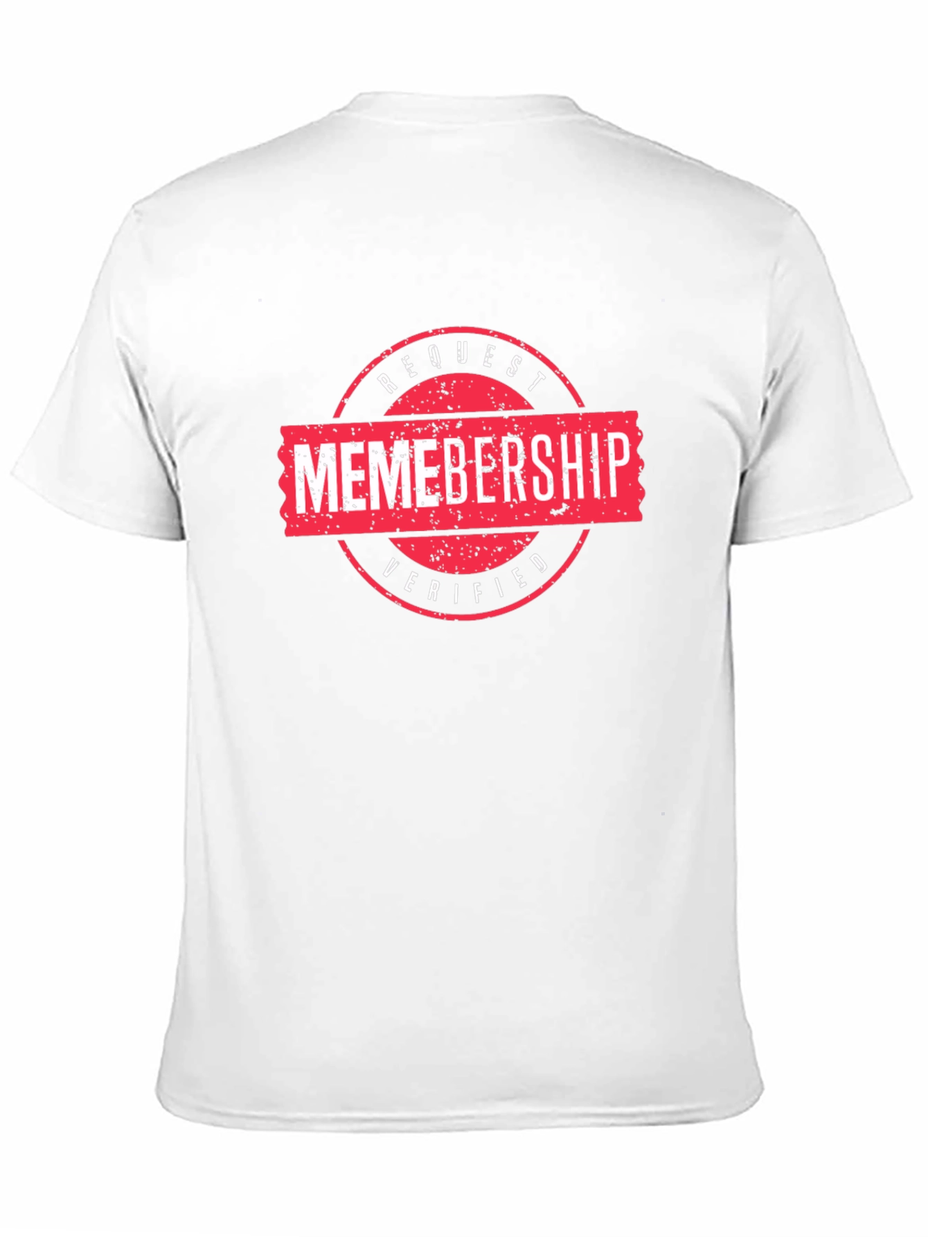 Memborship Request Verified Black T-Shirt