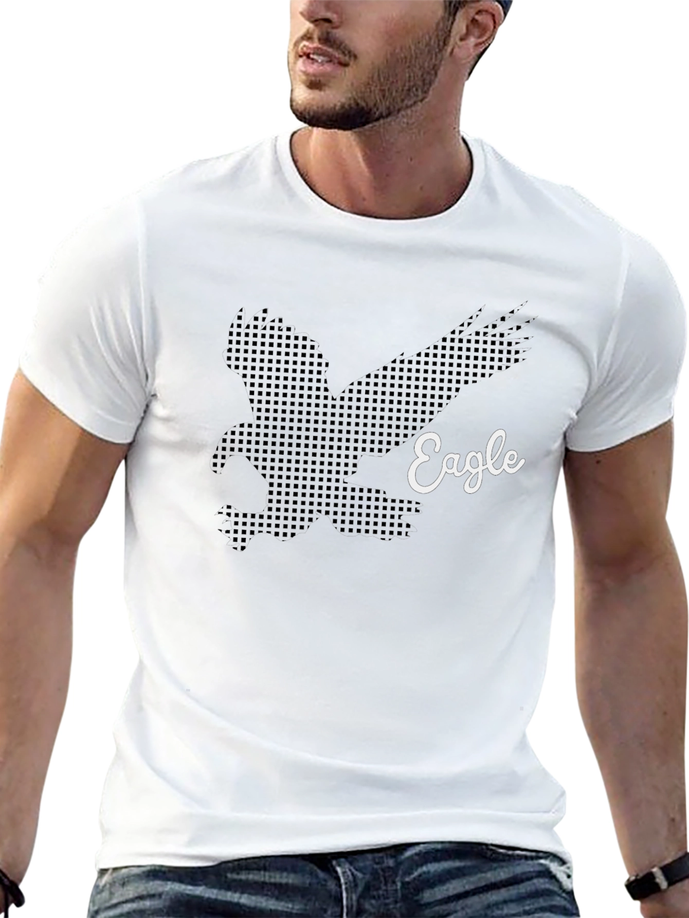 Eagle Graphic Black T-Shirt
