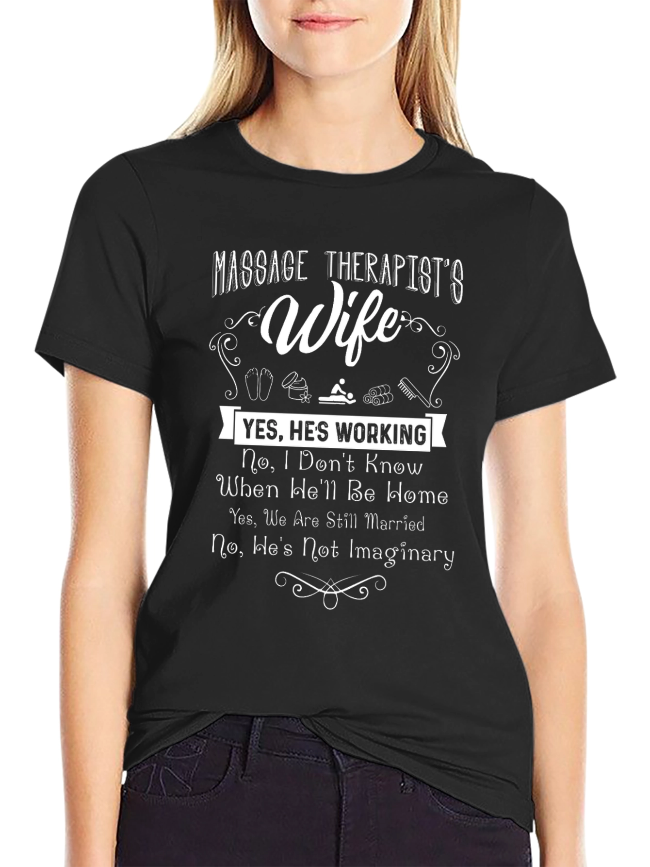 Massage Therapists Wife T-Shirt