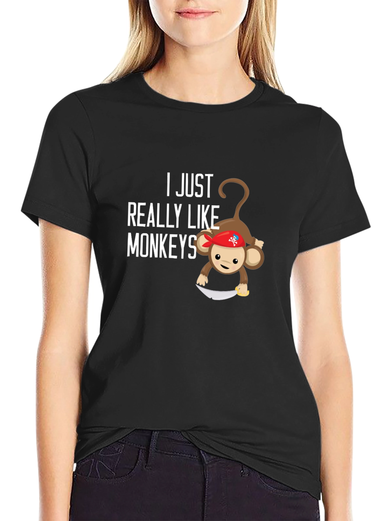 I Just Really Like Monkeys T-Shirt