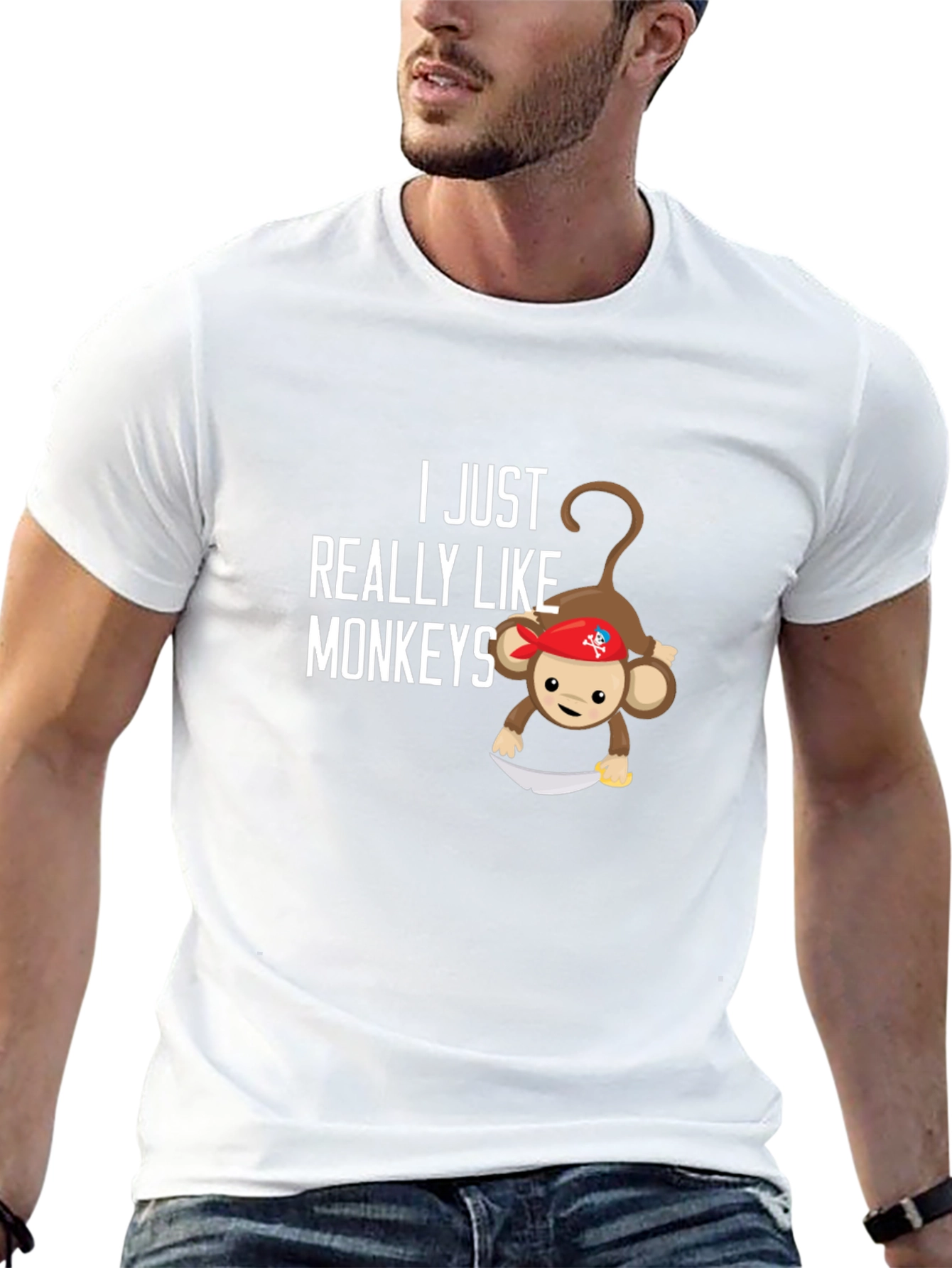 I Just Really Like Monkeys T-Shirt