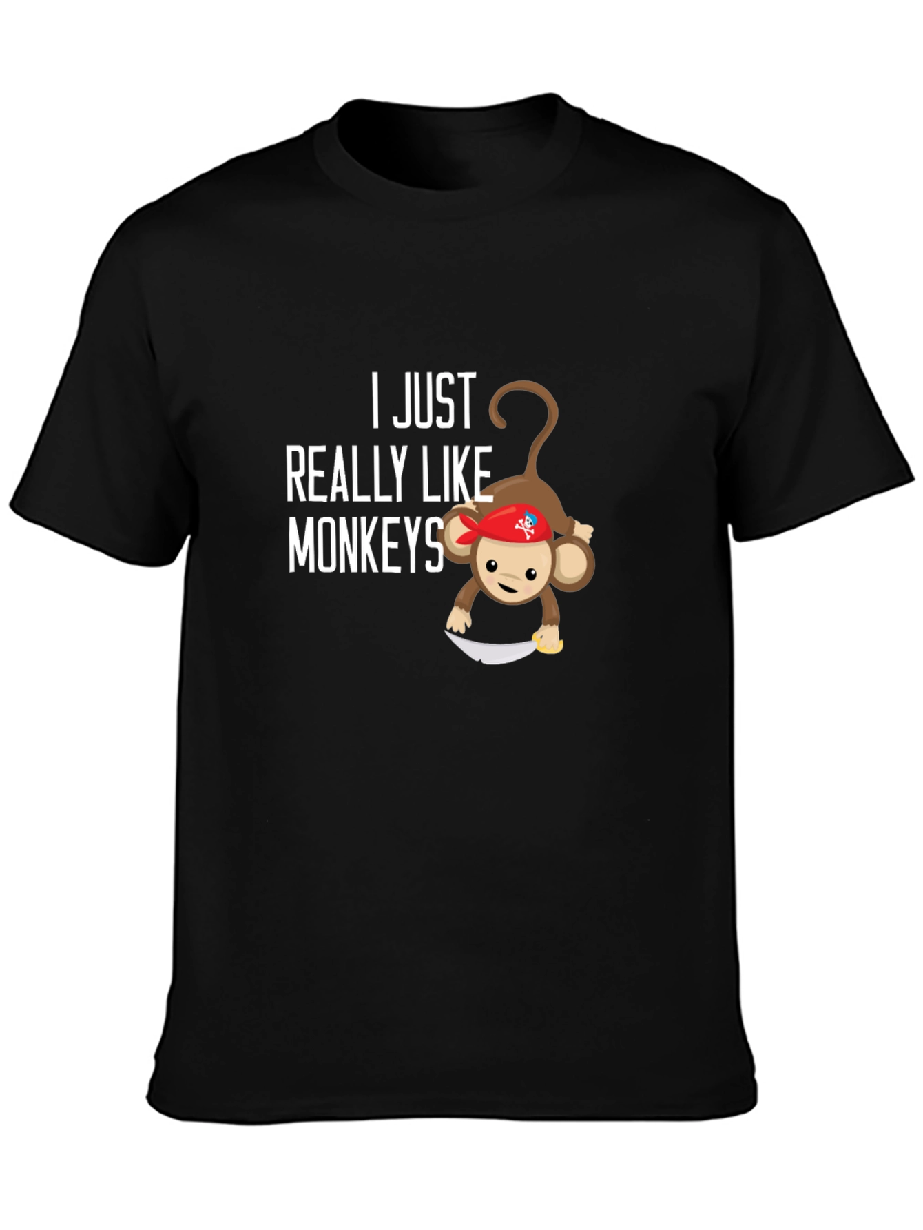 I Just Really Like Monkeys T-Shirt