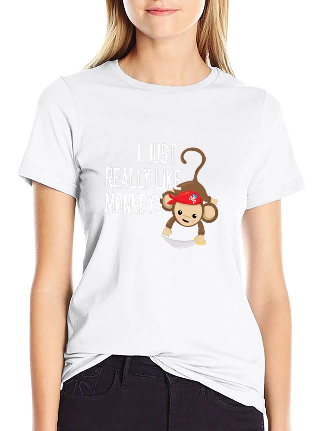 I Just Really Like Monkeys T-Shirt