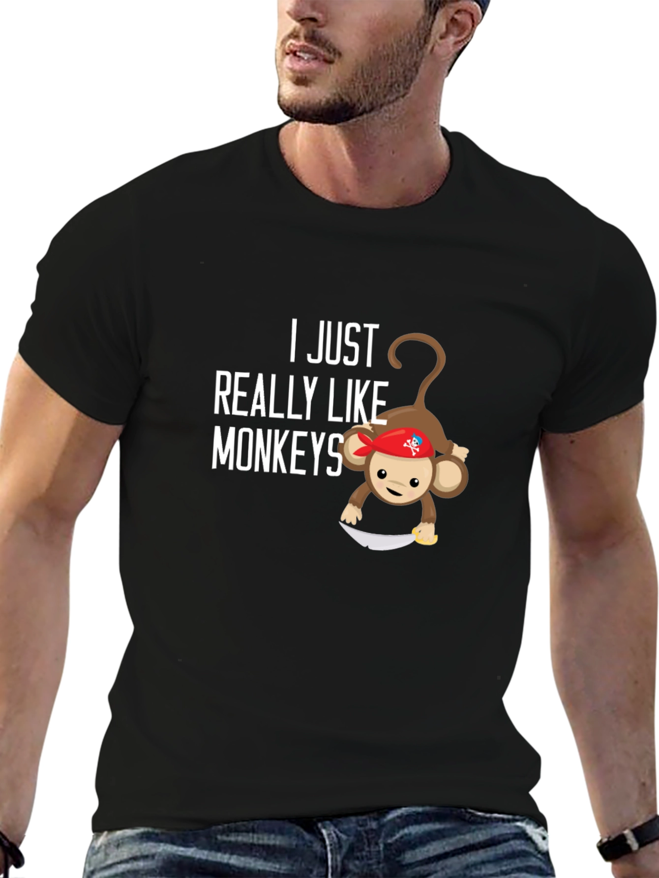 I Just Really Like Monkeys T-Shirt