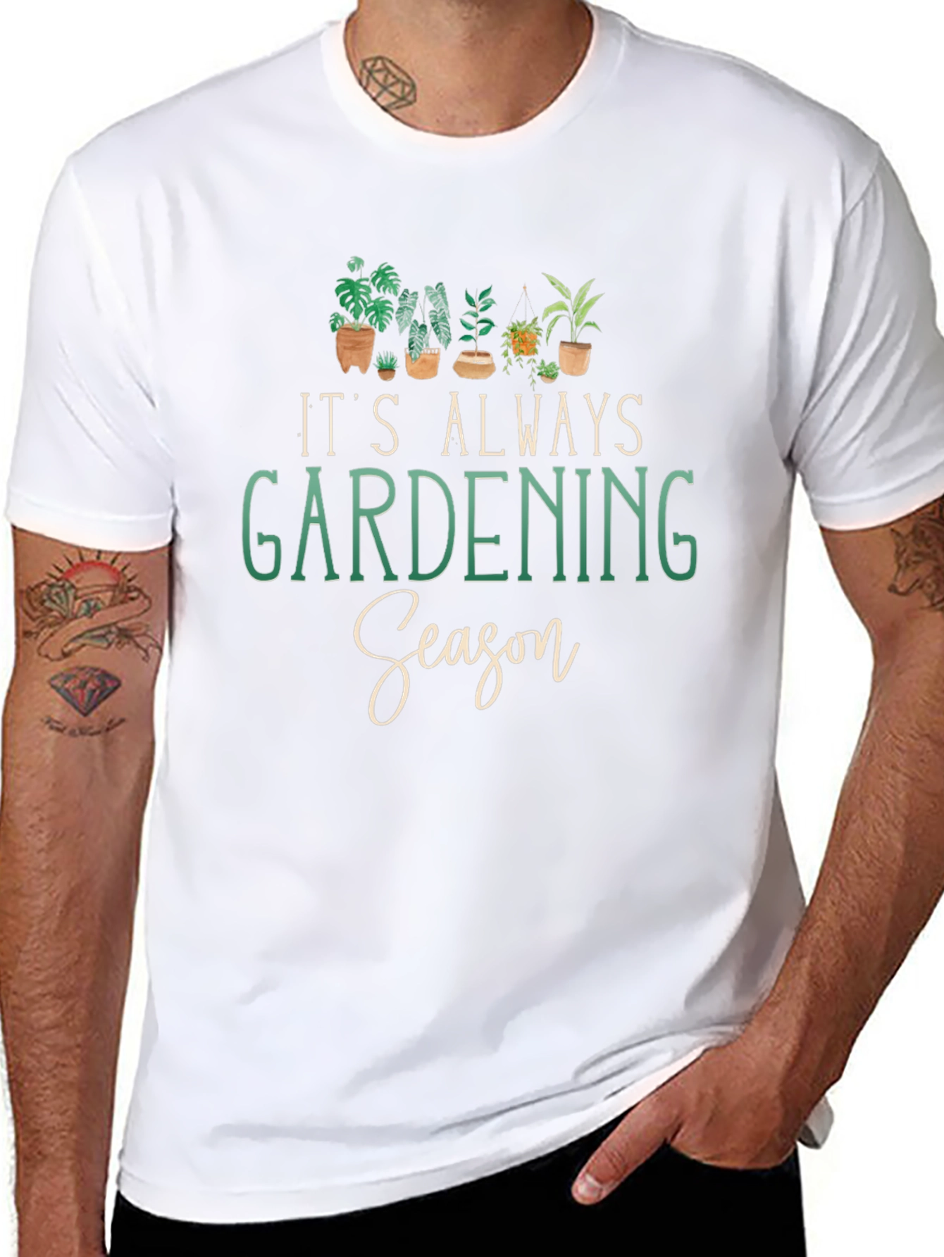 Gardening Season T-Shirt - Plant Lover Tee
