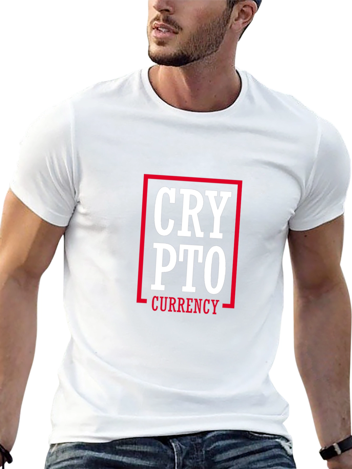 Crypto Currency Graphic Tee - Black
