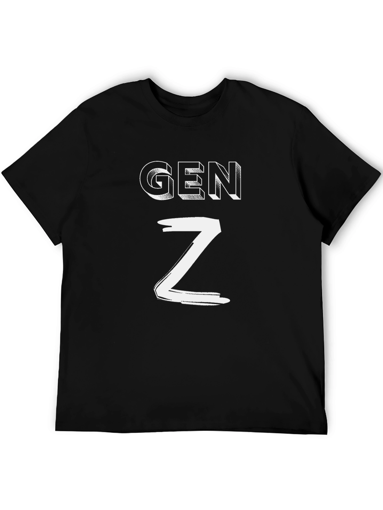 Gen Z Graphic Tee - Stylish Cotton T-Shirt