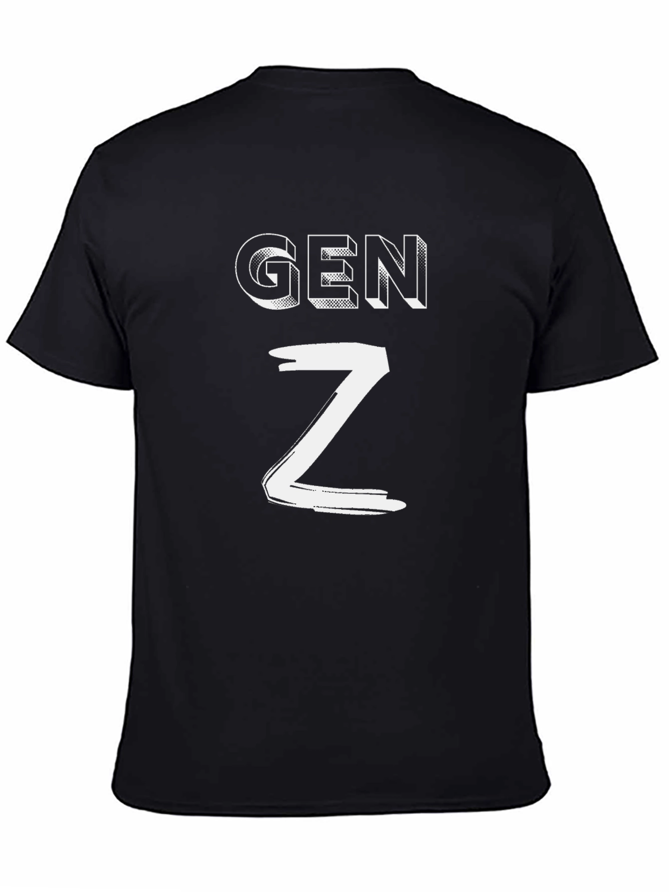 Gen Z Graphic Tee - Stylish Cotton T-Shirt