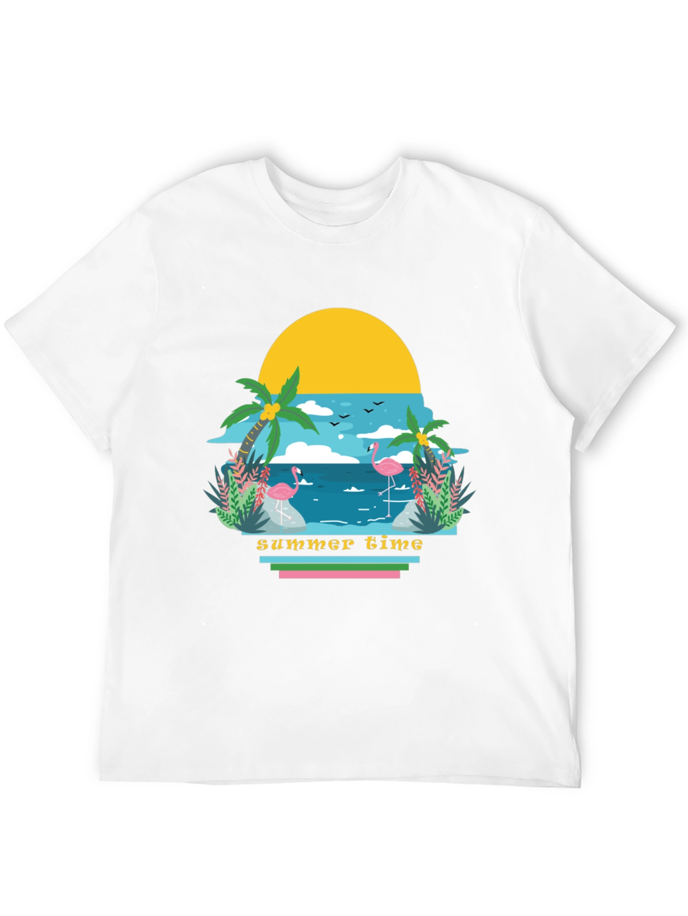 Summer Time Graphic Tee - Beach Vibes